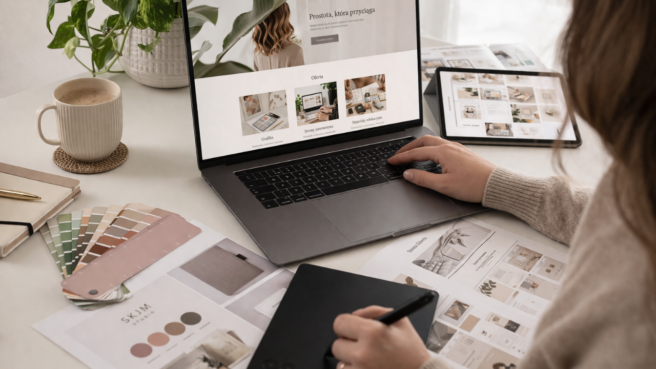 Projektowanie graficzne i strony WordPress – jak stworzyć spójną i skuteczną markę